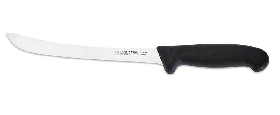 Нож филейный Giesser 2275-21 см полугибкое лезвие