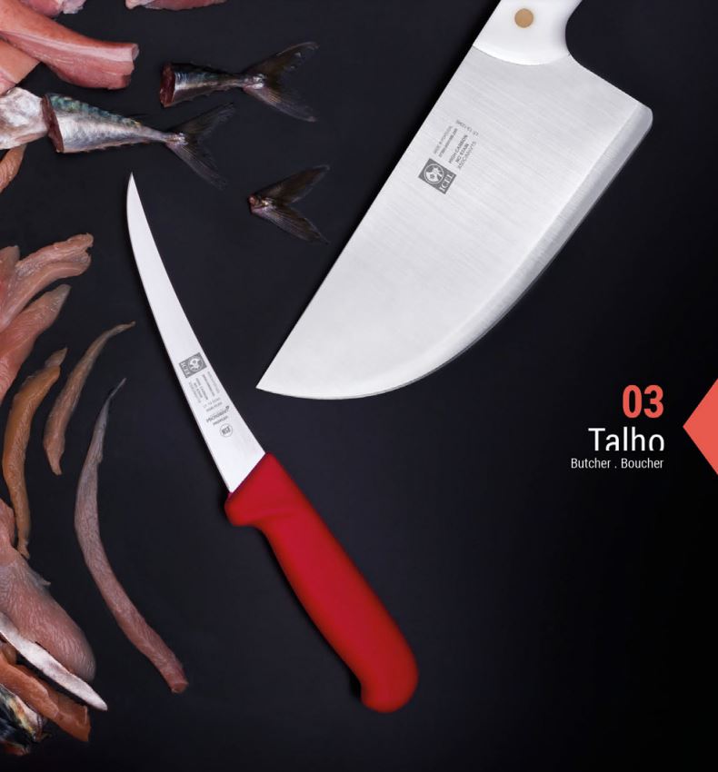Нож обвалочный с изогнутым жёстким лезвием 15 см Proflex ICEL 3855-15