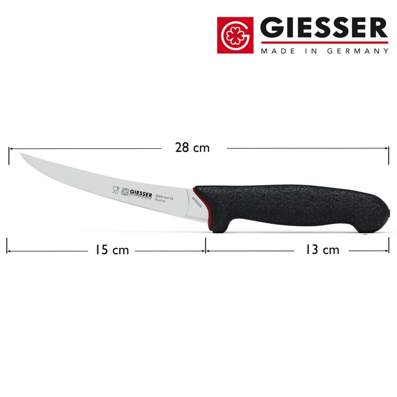 Нож обвалочный жесткий Giesser PrimeLine 12251-15