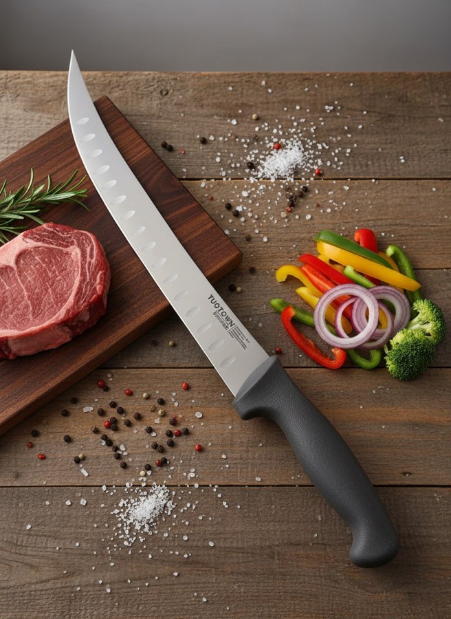 Нож мясника разделочный TuoTown 231003, лезвие 26 см