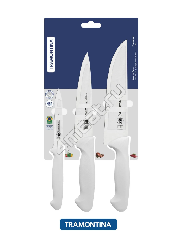 Набор ножей TRAMONTINA Premium 24499/811 3шт