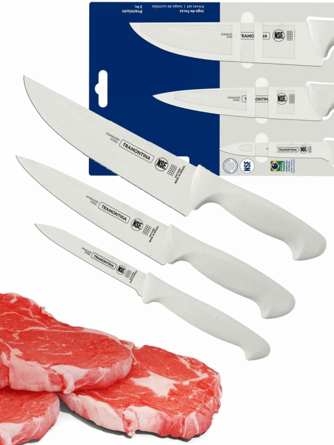 Набор ножей TRAMONTINA Premium 24499/811 3шт