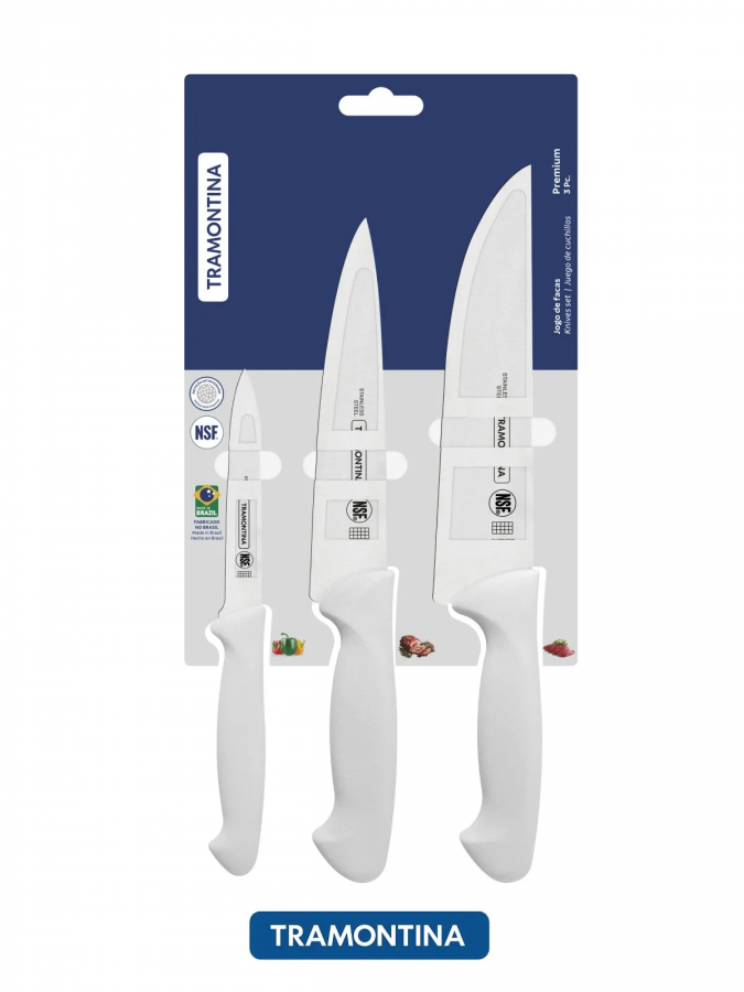 Набор ножей TRAMONTINA Premium 24499/811 3шт